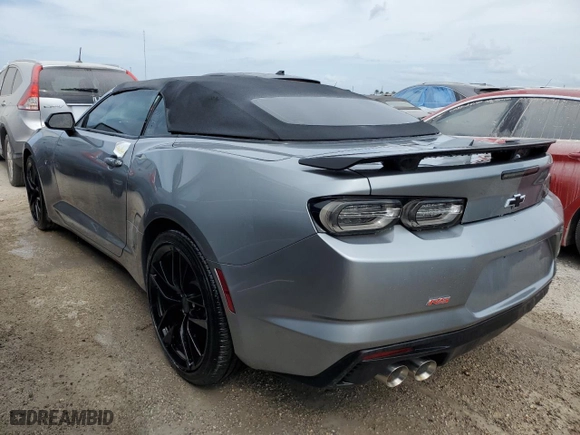 2023 Chevrolet Camaro 2LT with VIN 1G1FD3DS2P0126097, listed as a Copart auction lot 75404214 with 0 mi miles and Non Repairable. Bid and sale history available at carsss.com. Image 2.
