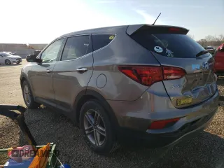 2018 Hyundai Santa Fe 2.4L with VIN 5NMZT3LB3JH056559, listed as a Copart auction lot 44703073 with 84,663 mi miles and Salvage title. Bid and sale history available at DreamBid. Image 2.