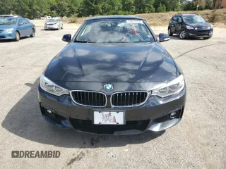 2014 BMW 4 Series 435i with VIN WBA3T3C59EP736749, listed as a Copart auction lot 76011404 with 48,815 mi miles and Salvage title. Bid and sale history available at DreamBid. Image 5.