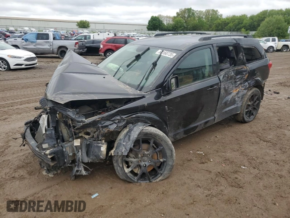 2016 Dodge Journey R/T with VIN 3C4PDDEG0GT243580, listed as a Copart auction lot 58160735 with 105,931 mi miles and Clean title. Bid and sale history available at DreamBid. Image 1.