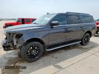 2022 Ford Expedition Max XLT z VIN 1FMJK1HT8NEA62920, wystawiony jako Copart lot #57080095 z przebiegiem 25 632 mil mil oraz Szkoda całkowita • Salvage title. Historia ofert i sprzedaży dostępna na DreamBid. Obrazek 1.