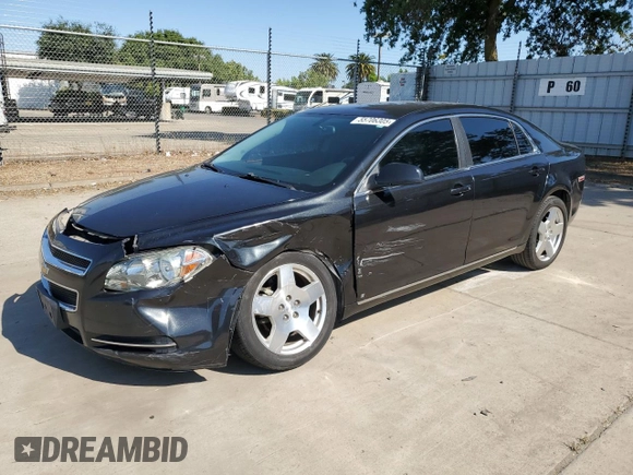 2009 Chevrolet Malibu 2LT with VIN 1G1ZJ57719F190589, listed as a Copart auction lot 55706305 with 149,781 mi miles and Salvage Title. Bid and sale history available at DreamBid. Image 1.