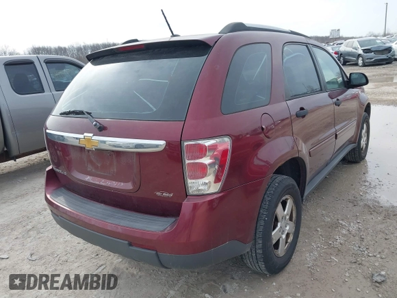 2007 Chevrolet Equinox LS with VIN 2CNDL13F576013693, listed as a IAAI auction lot 41834412 with 204,636 mi miles. Bid and sale history available at carsss.com. Image 4.