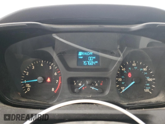 2015 Ford Transit with VIN 1FTNR2CG4FKB21496, listed as a Copart auction lot 43830175 with 157,684 mi miles and Clean Title. Bid and sale history available at DreamBid. Image 9.