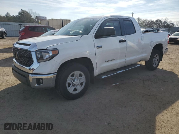 2020 Toyota Tundra 2WD SR with VIN 5TFRY5F17LX262445, listed as a Copart auction lot 43145845 with 64,060 mi miles and Salvage Title. Bid and sale history available at carsss.com. Image 1.
