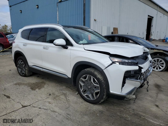 2022 Hyundai Santa Fe Hybrid Limited with VIN KM8S5DA16NU059302, listed as a Copart auction lot 47962855 with 18,405 mi miles and Salvage Title. Bid and sale history available at carsss.com. Image 4.
