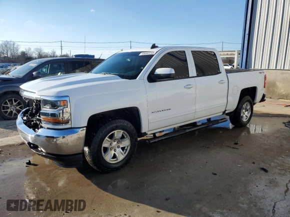 2016 Chevrolet Silverado 1500 LT with VIN 3GCUKREC7GG324068, listed as a Copart auction lot 45592245 with 167,876 mi miles and Salvage Title. Bid and sale history available at DreamBid. Image 1.