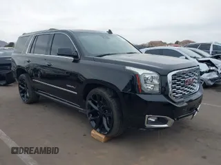 2018 GMC Yukon Denali with VIN 1GKS1CKJ1JR110344, listed as a IAAI auction lot 41720092 with 82,296 mi miles. Bid and sale history available at carsss.com. Image 1.