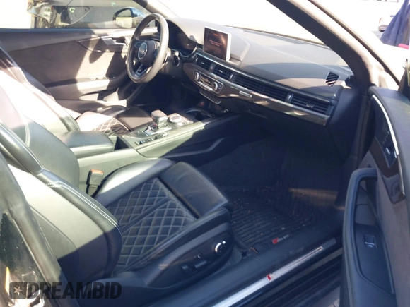 2018 Audi S5 Prestige z VIN WAU24GF57JN001317, wystawiony jako IAAI lot #41515414 z przebiegiem 55 154 mil mil oraz . Historia ofert i sprzedaży dostępna na DreamBid. Obrazek 5.