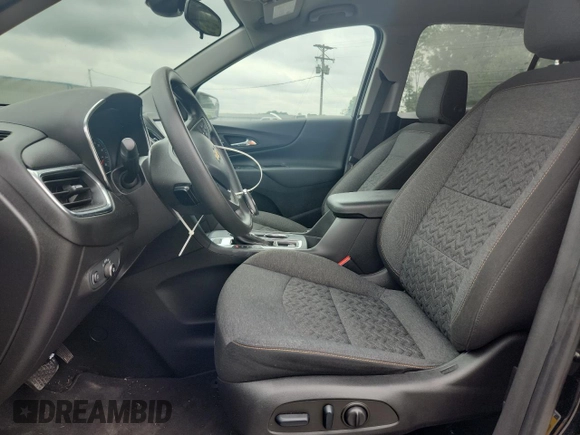 2022 Chevrolet Equinox LT with VIN 3GNAXUEV0NL240968, listed as a Copart auction lot 58982045 with 62,637 mi miles and Salvage title. Bid and sale history available at DreamBid. Image 7.