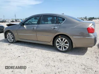 2008 Infiniti M with VIN JNKAY01E48M603429, listed as a Copart auction lot 57249325 with Not provided miles and Salvage title. Bid and sale history available at DreamBid. Image 2.