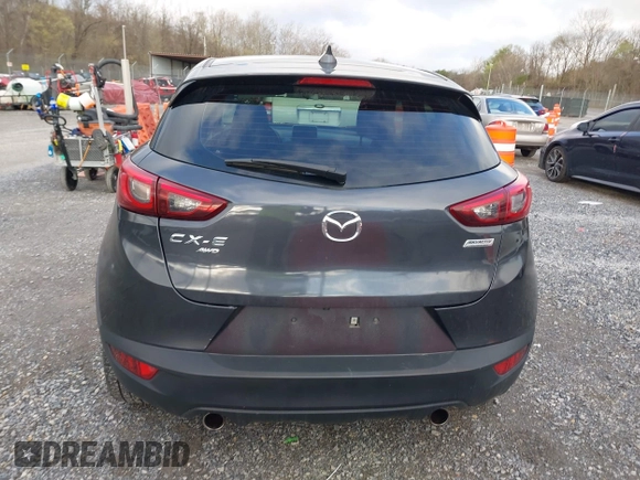 2017 Mazda CX-3 Touring with VIN JM1DKFC76H0175520, listed as a IAAI auction lot 41919185 with 105,346 mi miles and . Bid and sale history available at DreamBid. Image 16.