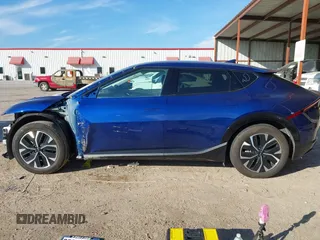 2023 Kia EV6 Wind with VIN KNDC34LA7P5106104, listed as a IAAI auction lot 41221195 with 12,962 mi miles. Bid and sale history available at carsss.com. Image 15.