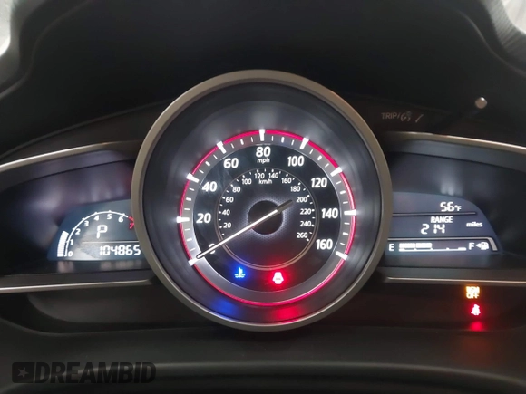 2015 Mazda 3 i Touring with VIN JM1BM1L75F1259985, listed as a IAAI auction lot 41067447 with 104,865 mi miles and . Bid and sale history available at carsss.com. Image 7.