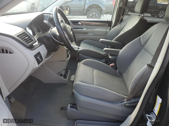 2011 Volkswagen Routan S with VIN 2V4RW4DG1BR803192, listed as a Copart auction lot 74591534 with 149,880 mi miles and Salvage Title. Bid and sale history available at carsss.com. Image 7.