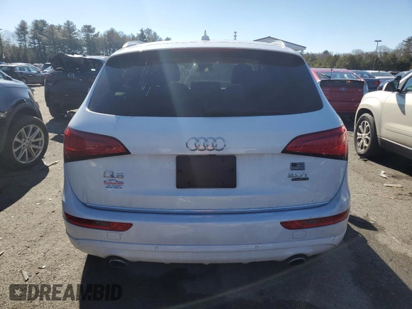 2015 Audi Q5 Premium Plus with VIN WA1LFBFP0FA072471, listed as a Copart auction lot 46832205 with 158,976 mi miles and Salvage title. Bid and sale history available at DreamBid. Image 6.