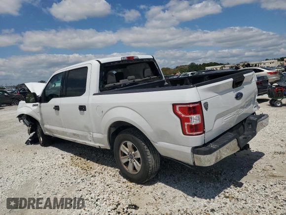 2019 Ford F-150 XL with VIN 1FTEW1C44KFA19563, listed as a Copart auction lot 52402655 with 147,071 mi miles and Non Repairable. Bid and sale history available at DreamBid. Image 2.