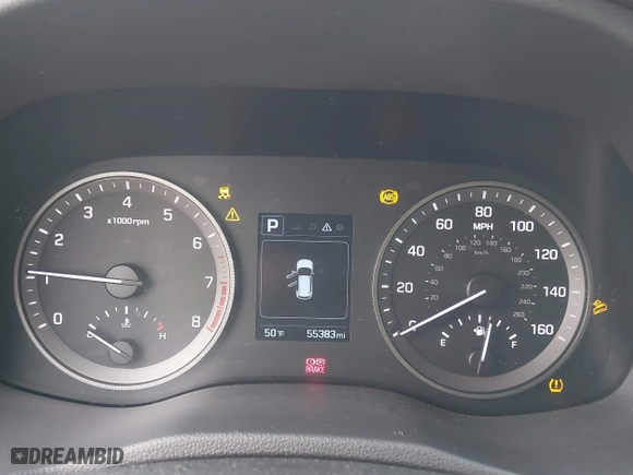 2017 Hyundai Tucson SE Plus with VIN KM8J33A40HU449337, listed as a IAAI auction lot 42010707 with 55,383 mi miles. Bid and sale history available at carsss.com. Image 7.