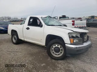 2009 GMC Canyon Work Truck with VIN 1GTCS149X98105620, listed as a Copart auction lot 83649034 with 193,347 mi miles and Salvage Title. Bid and sale history available at carsss.com. Image 4.