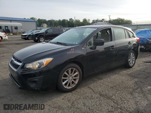 2013 Subaru Impreza Premium z VIN JF1GPAC60D2852090, wystawiony jako Copart lot #58190435 z przebiegiem 30 356 mil mil oraz Szkoda całkowita • Salvage title. Historia ofert i sprzedaży dostępna na DreamBid. Obrazek 1.