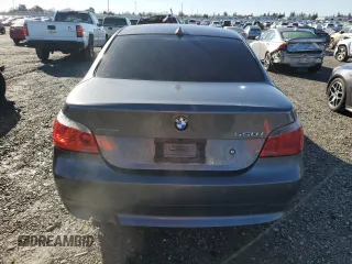 2007 BMW 5 Series 550i with VIN WBANB53547CP05748, listed as a Copart auction lot 43579165 with 117,230 mi miles and Salvage Title. Bid and sale history available at DreamBid. Image 6.