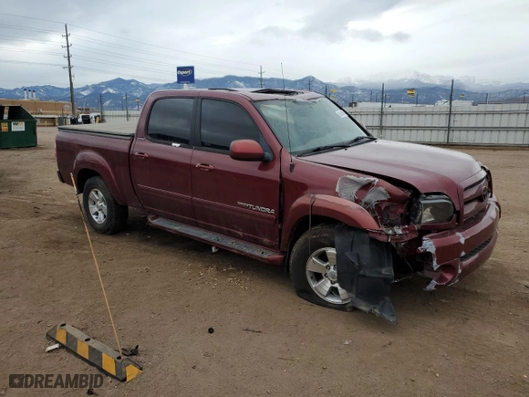 2005 Toyota Tundra Ltd with VIN 5TBDT48195S490352, listed as a Copart auction lot 86346994 with 140,381 mi miles and Non Repairable. Bid and sale history available at carsss.com. Image 4.