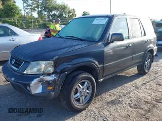 2001 Honda CR-V SE with VIN JHLRD18781C053342, listed as a IAAI auction lot 41972318 with 193,481 mi miles. Bid and sale history available at carsss.com. Image 2.