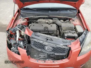 2010 Kia Rio LX with VIN KNADH4A37A6665399, listed as a Copart auction lot 72571284 with 132,610 mi miles and Salvage Title. Bid and sale history available at carsss.com. Image 11.