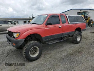 1996 Toyota Tacoma z VIN 4TAWM72N6TZ215653, wystawiony jako Copart lot #56918585 z przebiegiem 307 414 mil mil oraz Szkody całkowita. Historia ofert i sprzedaży dostępna na DreamBid. Obrazek 1.