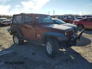 2008 Jeep Wrangler X with VIN 1J4FA24138L650659, listed as a Copart auction lot 70510504 with 170,806 mi miles and Salvage Title. Bid and sale history available at DreamBid. Image 4.