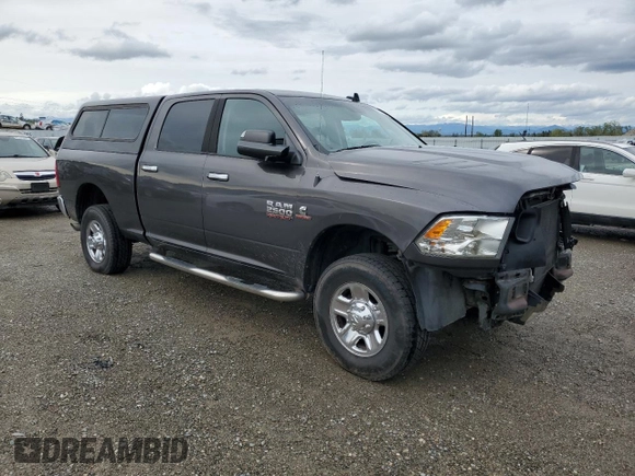 2014 Ram 2500 SLT with VIN 3C6UR5DL7EG175607, listed as a Copart auction lot 53576565 with 119,622 mi miles and Salvage title. Bid and sale history available at DreamBid. Image 4.