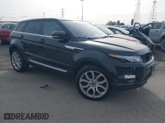 2013 Land Rover Range Rover Evoque Prestige Premium with VIN SALVV2BG8DH808674, listed as a IAAI auction lot 41590565 with 109,191 mi miles and . Bid and sale history available at DreamBid. Image 1.