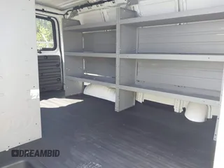 2020 Chevrolet Express Cargo Van with VIN 1GCWGAFG4L1252896, listed as a IAAI auction lot 41996164 with 117,417 mi miles. Bid and sale history available at carsss.com. Image 8.
