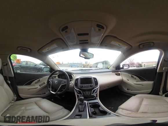 2015 Buick LaCrosse Leather with VIN 1G4GB5G36FF182472, listed as a IAAI auction lot 41938997 with 86,955 mi miles. Bid and sale history available at carsss.com. Image 19.