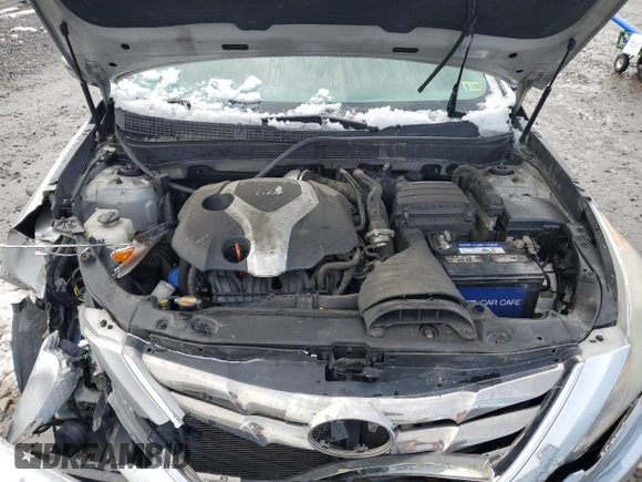 2012 Hyundai Sonata Limited with VIN 5NPEC4AB4CH474335, listed as a Copart auction lot 44279805 with 206,775 mi miles and Salvage Title. Bid and sale history available at DreamBid. Image 12.