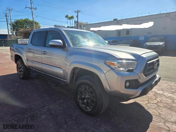 2023 Toyota Tacoma 4WD SR with VIN 3TMCZ5AN9PM639687, listed as a Copart auction lot 48065735 with NaN miles and Salvage Title. Bid and sale history available at carsss.com. Image 1.