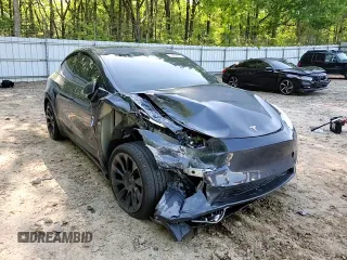 2024 Tesla Model Y Long Range с VIN 7SAYGDEE9RA230998, выставлен на аукционе Copart как лот 51682025 с пробегом Не указан миль и Списание • Salvage title. История ставок и продаж доступна на DreamBid. Изображение 11.