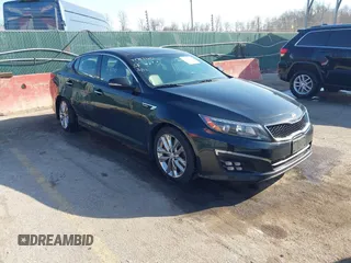 2015 Kia Optima SXL Turbo with VIN 5XXGR4A66FG359715, listed as a IAAI auction lot 41787210 with 203,761 mi miles and . Bid and sale history available at DreamBid. Image 1.