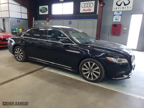 2017 Lincoln Continental Livery with VIN 1LN6L9UK7H5617763, listed as a Copart auction lot 71806174 with 222,899 mi miles and Clean Title. Bid and sale history available at carsss.com. Image 4.