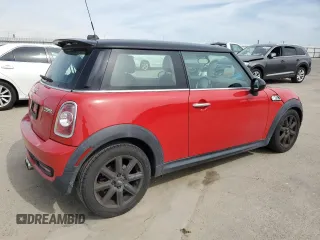 2012 MINI Hardtop S with VIN WMWSV3C58CT386122, listed as a Copart auction lot 55184865 with 92,156 mi miles and Clean Title. Bid and sale history available at DreamBid. Image 3.