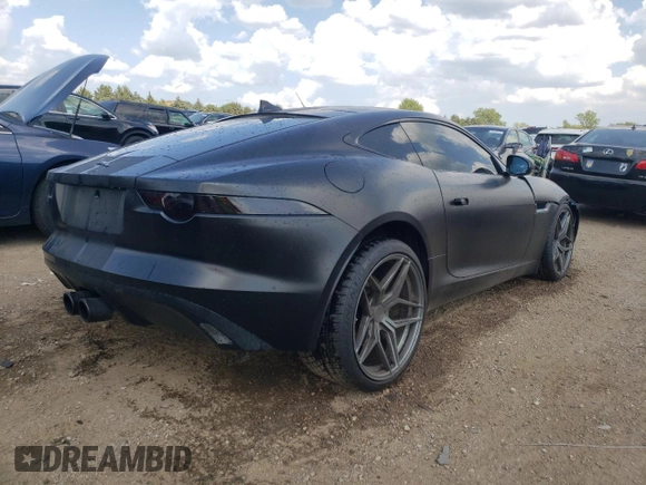 2017 Jaguar F-Type with VIN SAJWB6A64H8K38118, listed as a Copart auction lot 66605794 with 48,805 mi miles and Salvage Title. Bid and sale history available at DreamBid. Image 3.