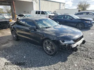 2014 Audi S7 Prestige with VIN WAUW2AFC4EN114523, listed as a Copart auction lot 86426124 with 103,904 mi miles and Salvage Title. Bid and sale history available at carsss.com. Image 4.