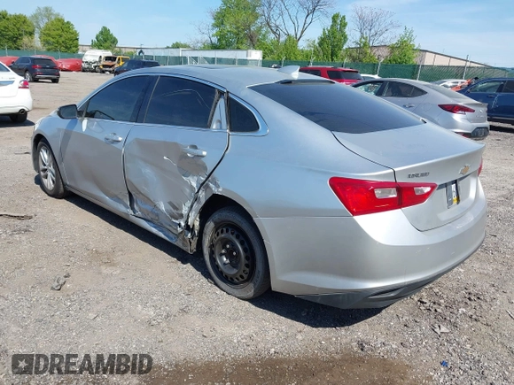 2018 Chevrolet Malibu LT with VIN 1G1ZD5ST0JF128973, listed as a IAAI auction lot 42107240 with 101,107 mi miles and . Bid and sale history available at carsss.com. Image 3.