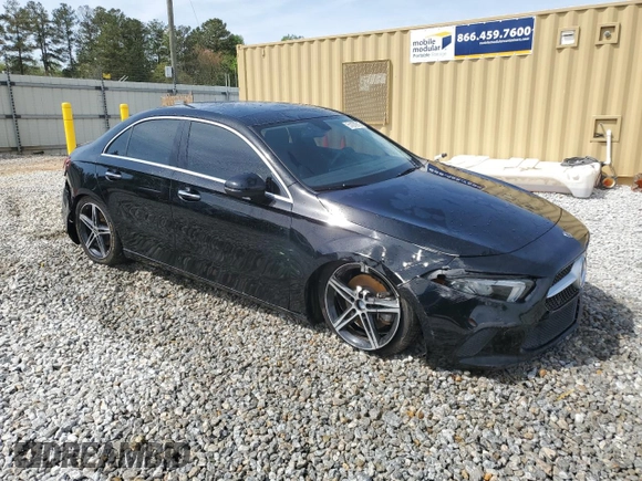 2020 Mercedes-Benz A 220 with VIN W1K3G4EB3LJ227312, listed as a Copart auction lot 51070615 with 34,247 mi miles and Salvage title. Bid and sale history available at DreamBid. Image 4.