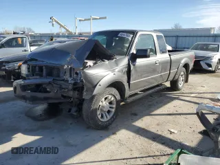 2008 Ford Ranger XL with VIN 1FTYR14U28PB02074, listed as a Copart auction lot 46947905 with 157,636 mi miles and Salvage Title. Bid and sale history available at carsss.com. Image 1.