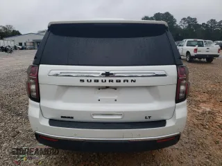 2021 Chevrolet Suburban with VIN 1GNSCCKT6MR473628, listed as a Copart auction lot 87695725 with 57,110 mi miles and Salvage title. Bid and sale history available at DreamBid. Image 6.