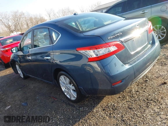 2013 Nissan Sentra SV with VIN 3N1AB7AP6DL659246, listed as a IAAI auction lot 41779998 with 93,715 mi miles. Bid and sale history available at carsss.com. Image 3.