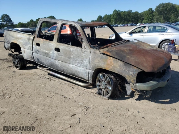2007 GMC Sierra 2500HD Classic SLE2 with VIN 1GTHK23D17F134269, listed as a Copart auction lot 72645824 with NaN miles and Non Repairable. Bid and sale history available at carsss.com. Image 4.