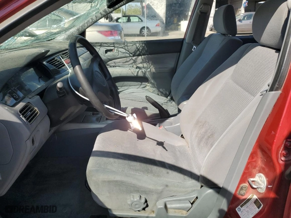 2005 Mitsubishi Lancer ES with VIN JA3AJ26E55U047605, listed as a Copart auction lot 70460694 with 177,066 mi miles and Salvage Title. Bid and sale history available at carsss.com. Image 7.