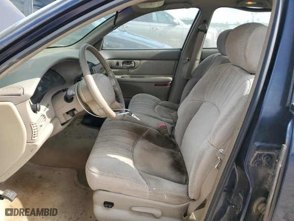 2001 Buick Century Custom with VIN 2G4WS52J111276258, listed as a Copart auction lot 49532575 with 58,680 mi miles and Clean Title. Bid and sale history available at carsss.com. Image 7.